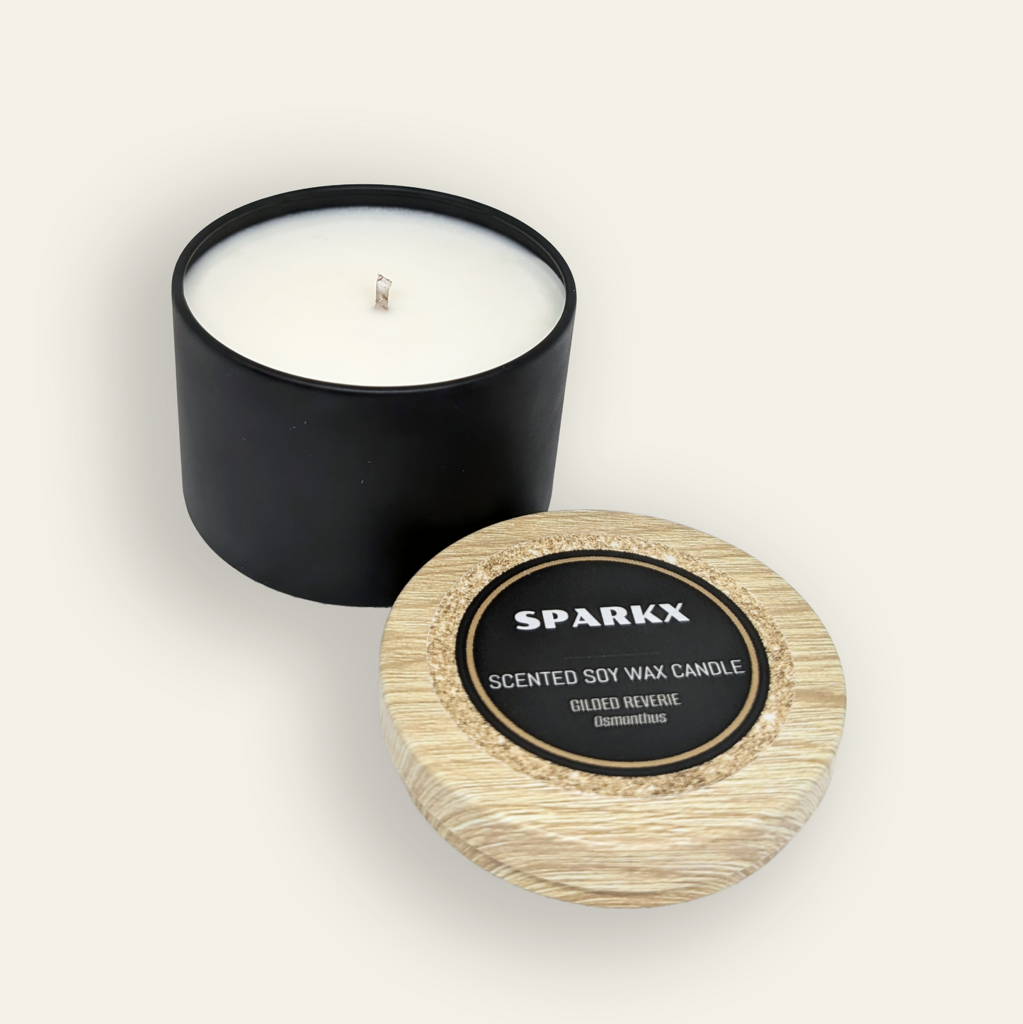 GILDED REVERIE (OSMANTHUS) Scented Soy Candle in Tin
