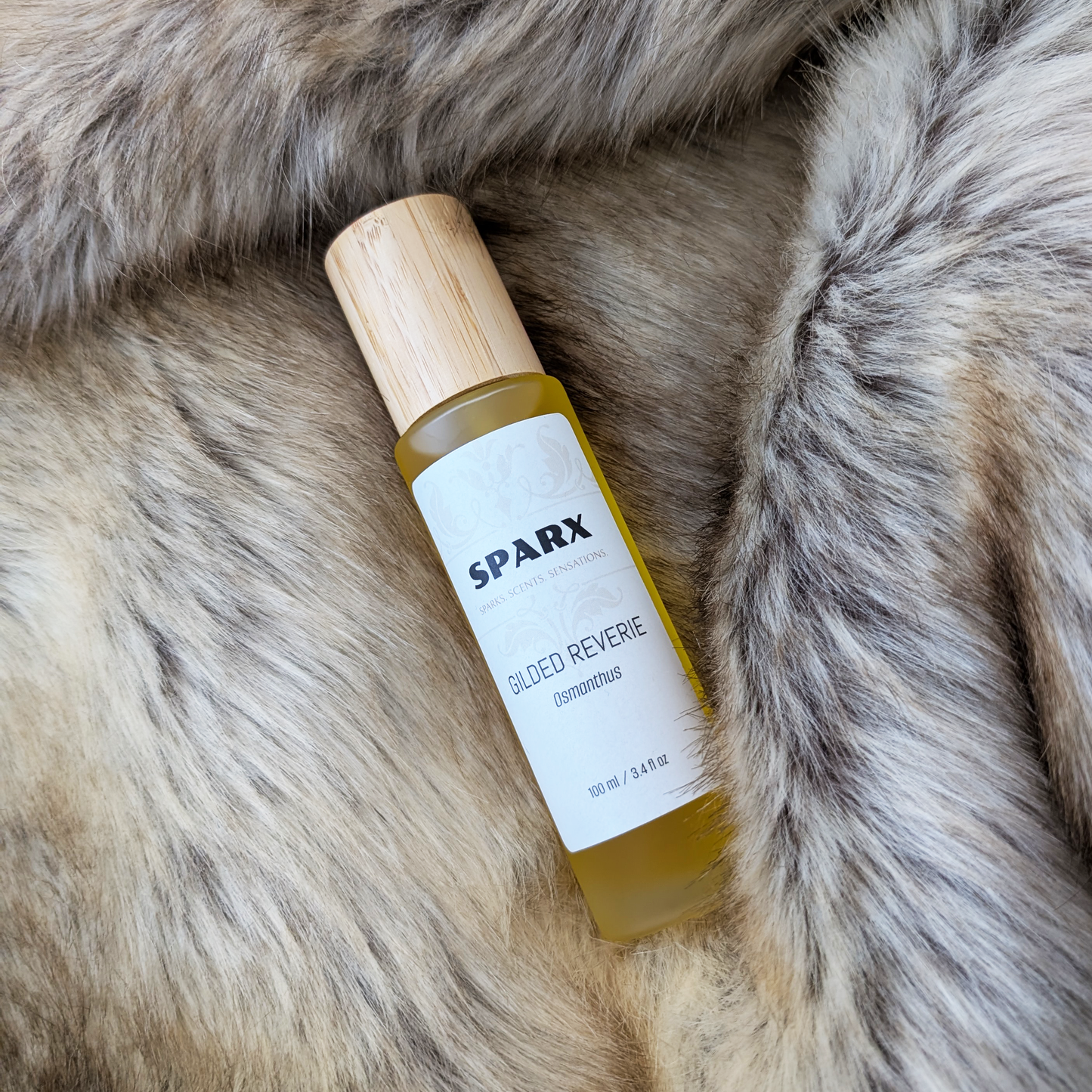 GILDED REVERIE (OSMANTHUS) Perfume Oil (EDP) for hair and skin with Organic Jojoba Oil Base