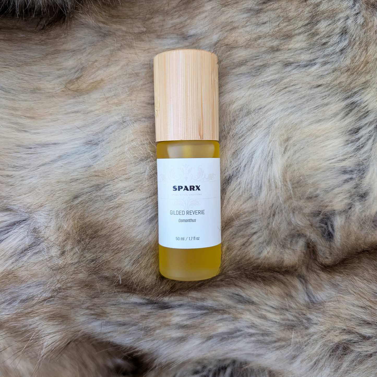 GILDED REVERIE (OSMANTHUS) Perfume Oil (EDP) for hair and skin with Organic Jojoba Oil Base