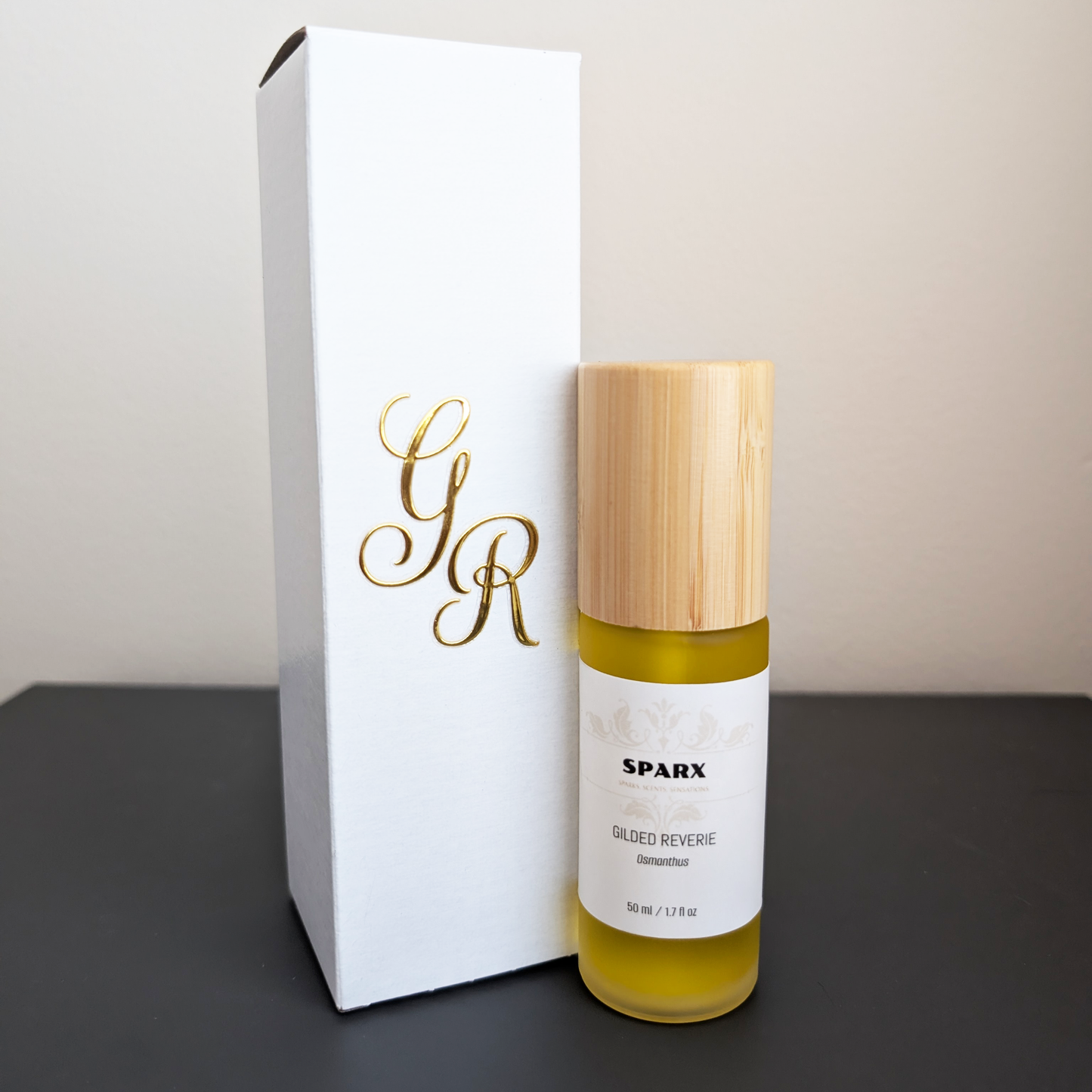 GILDED REVERIE (OSMANTHUS) Perfume Oil (EDP) for hair and skin with Organic Jojoba Oil Base
