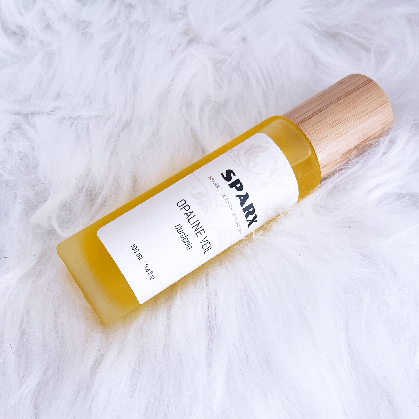 OPALINE VEIL (GARDENIA) Perfume Oil (EDP) for hair and skin with Organic Jojoba Oil Base