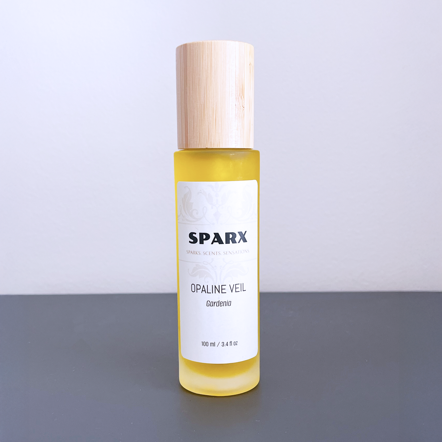 OPALINE VEIL (GARDENIA) Perfume Oil (EDP) for hair and skin with Organic Jojoba Oil Base