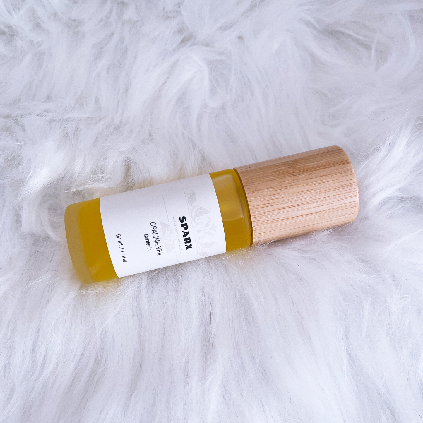 OPALINE VEIL (GARDENIA) Perfume Oil (EDP) for hair and skin with Organic Jojoba Oil Base