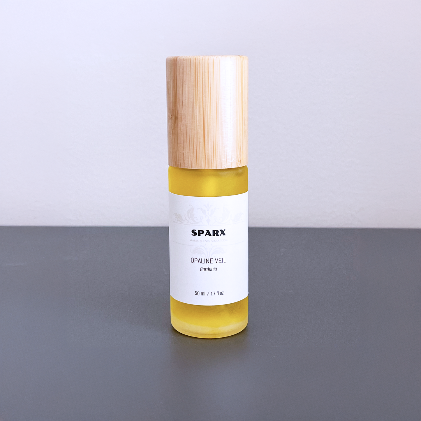 OPALINE VEIL (GARDENIA) Perfume Oil (EDP) for hair and skin with Organic Jojoba Oil Base