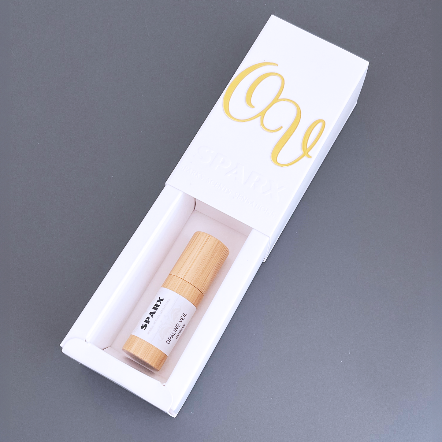 OPALINE VEIL (GARDENIA) Perfume Oil (EDP) for hair and skin with Organic Jojoba Oil Base