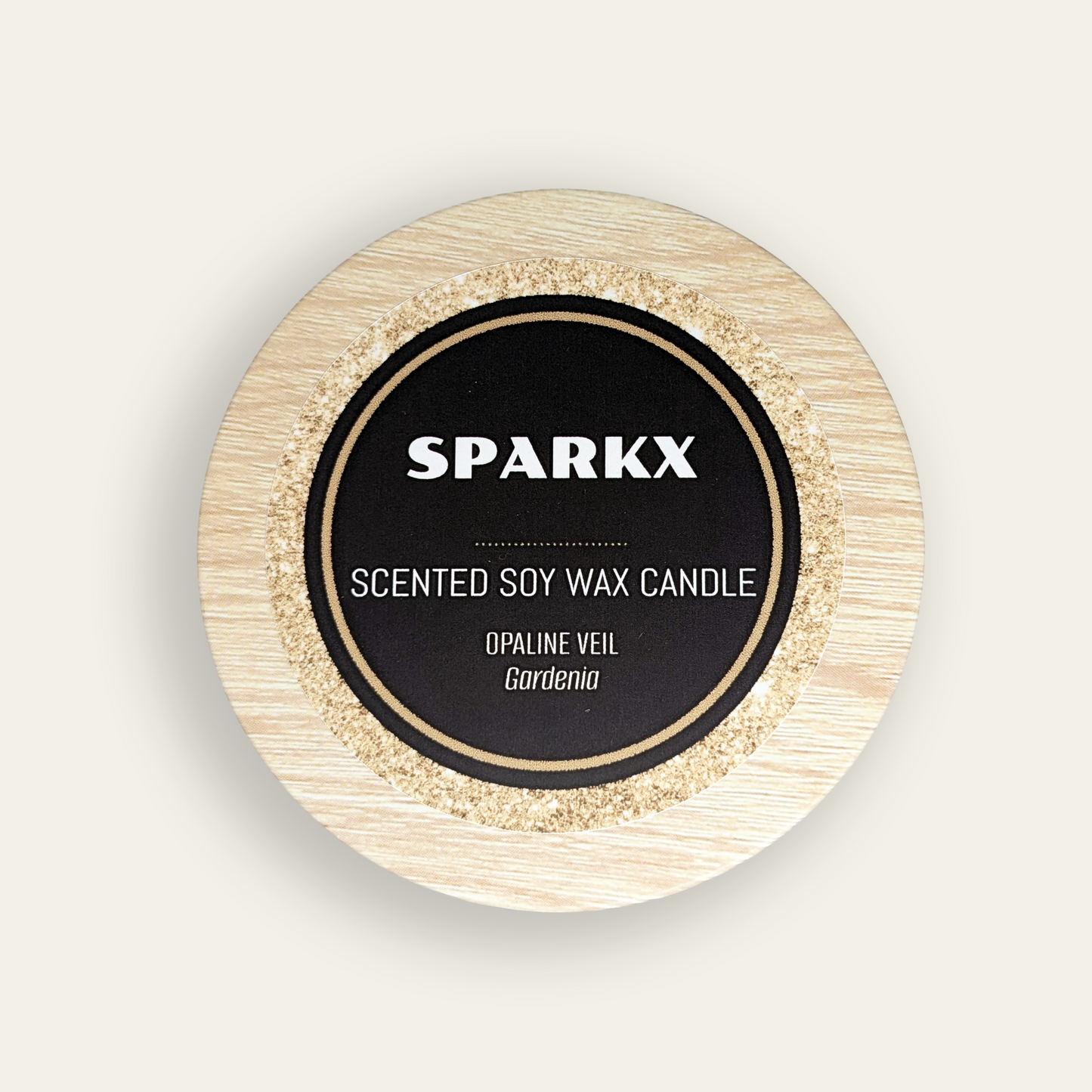 OPALINE VEIL (GARDENIA) Scented Soy Candle in Tin