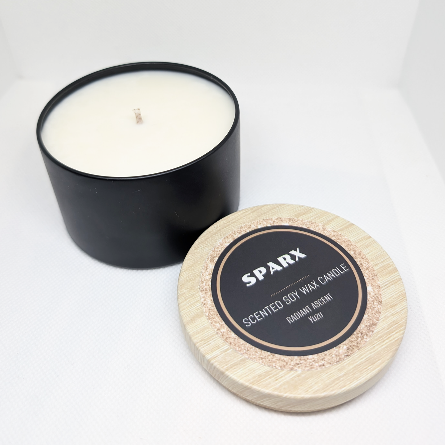 RADIANT ASCENT (YUZU) Scented Soy Candle in Tin