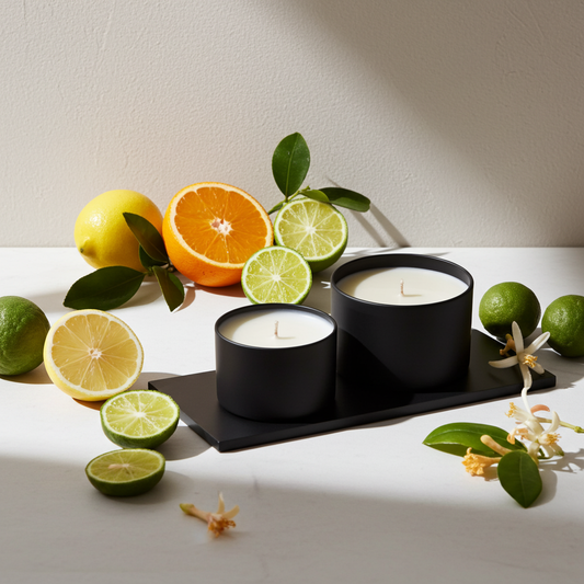 RADIANT ASCENT (YUZU) Scented Soy Candle in Tin