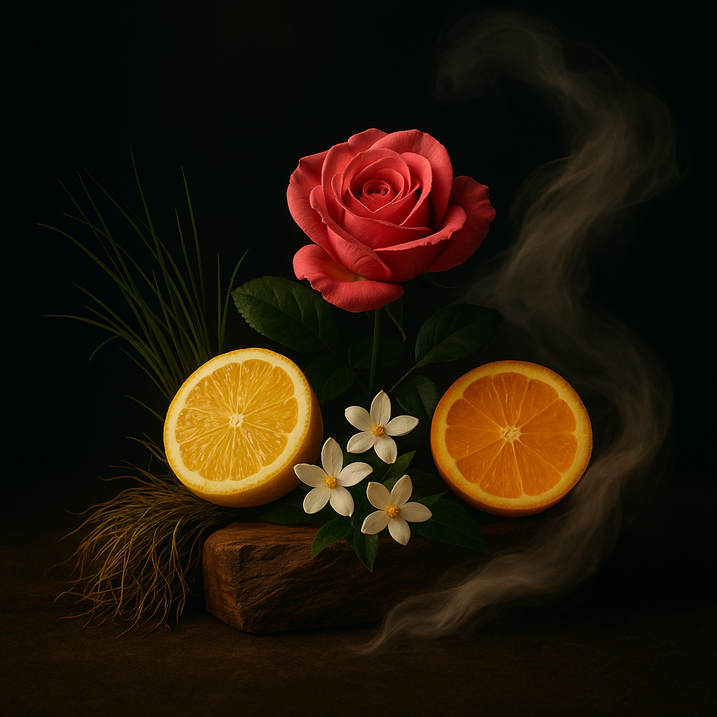 SPARX CHYPRE (TEAKWOOD) Scented Soy Candle in Frosted Glass