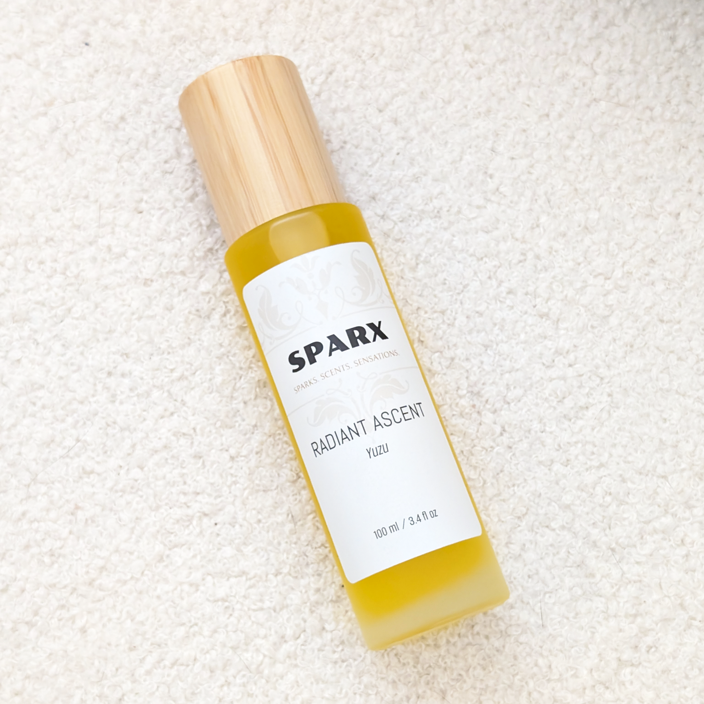 RADIANT ASCENT (YUZU) Perfume Oil (EDP) for hair and skin with Organic Jojoba Oil Base