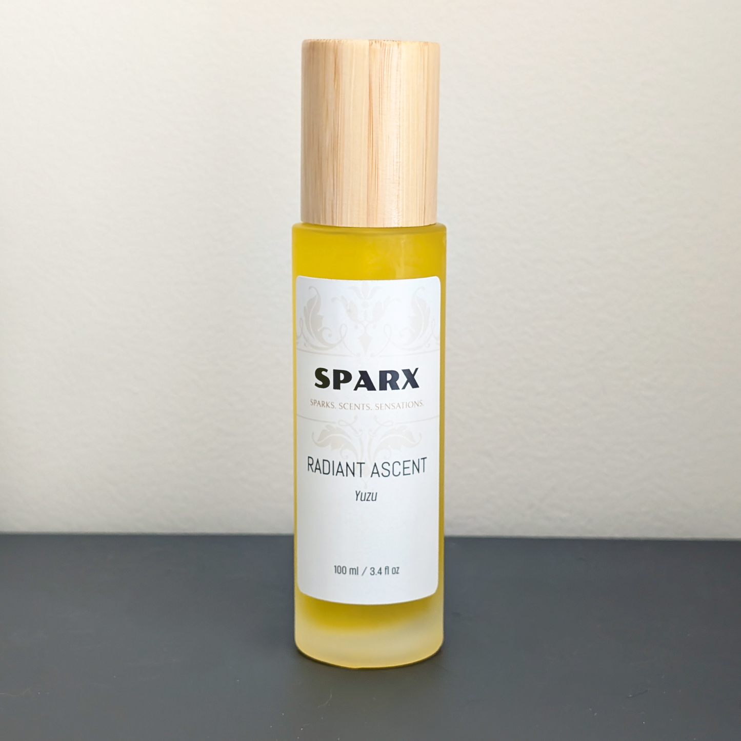RADIANT ASCENT (YUZU) Perfume Oil (EDP) for hair and skin with Organic Jojoba Oil Base