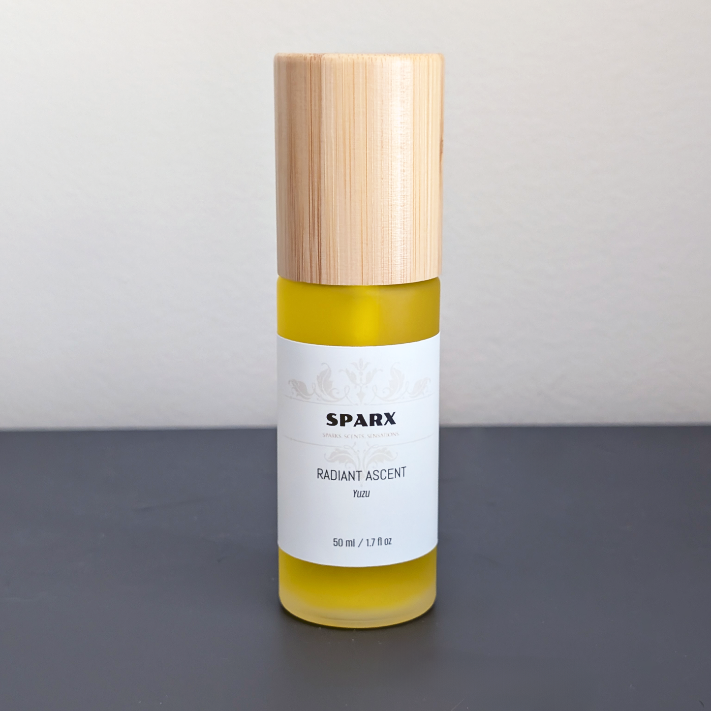 RADIANT ASCENT (YUZU) Perfume Oil (EDP) for hair and skin with Organic Jojoba Oil Base