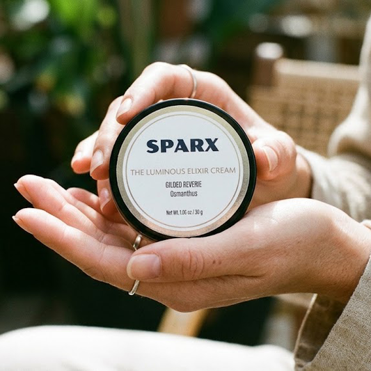Osmanthus Hand and Body Cream with Jojoba & Shea Butter | 30g Aluminum Jar | GILDED REVERIE