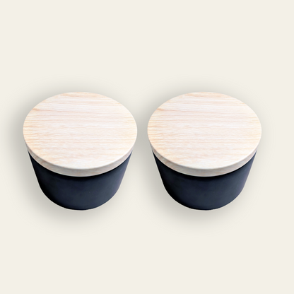 Curated Candle Set with two Scented Soy Candles in Tin - SPARX DUET SET
