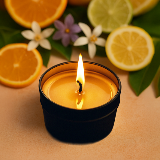 RADIANT ASCENT (YUZU) Scented Soy Candle in Tin