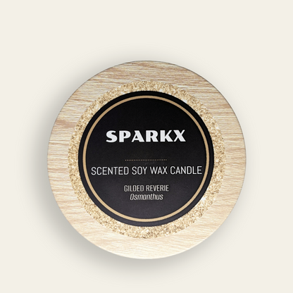 GILDED REVERIE (OSMANTHUS) Scented Soy Candle in Tin