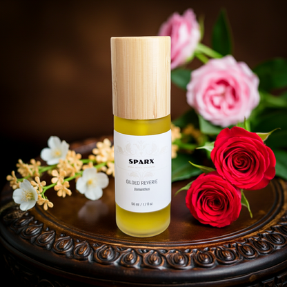 GILDED REVERIE (OSMANTHUS) Perfume Oil (EDP) for hair and skin with Organic Jojoba Oil Base