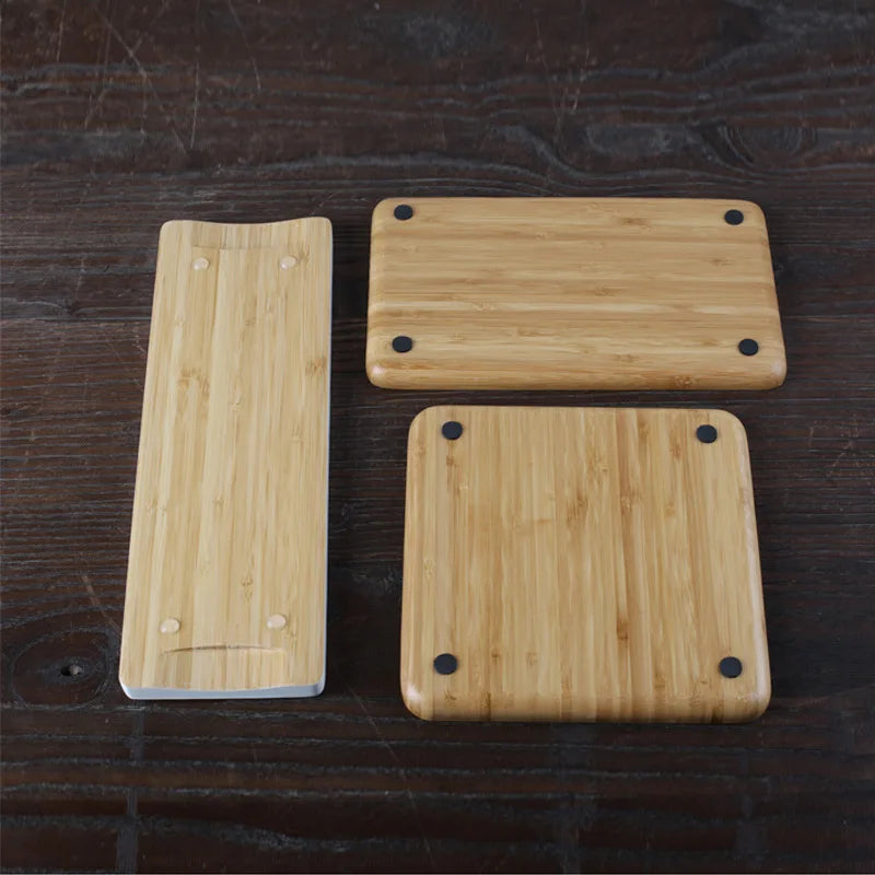 Hand Painted Dry Brewed Bamboo Candle Holders, Office and Home Accessories