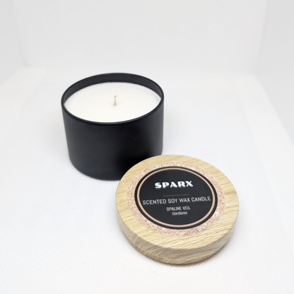 OPALINE VEIL (GARDENIA) 無垢の梔 Scented Soy Candle in Tin