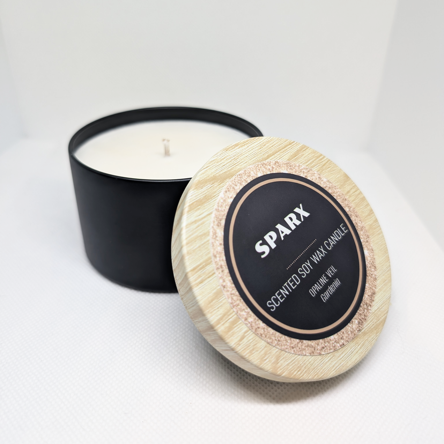 OPALINE VEIL (GARDENIA) 無垢の梔 Scented Soy Candle in Tin