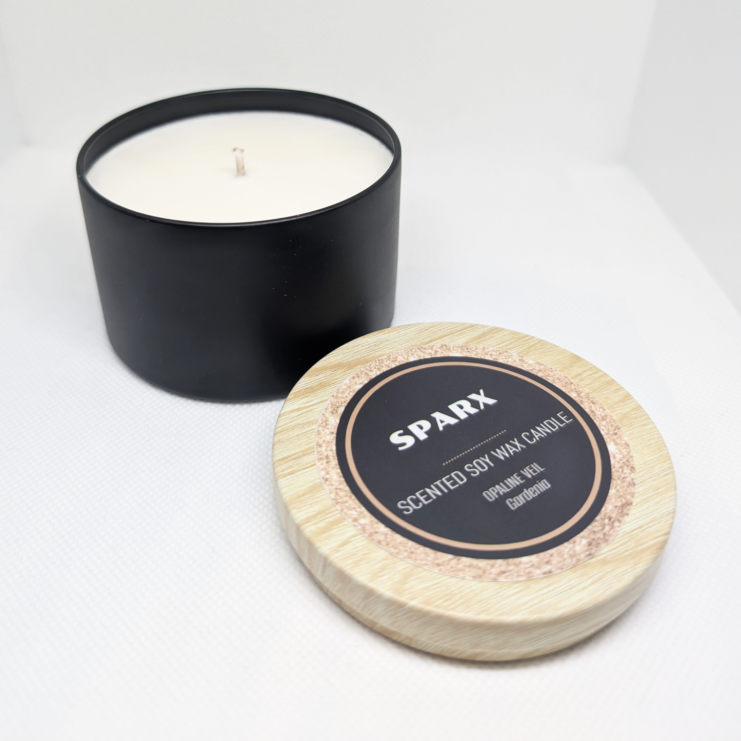 OPALINE VEIL (GARDENIA) 無垢の梔 Scented Soy Candle in Tin