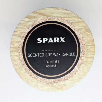 OPALINE VEIL (GARDENIA) 無垢の梔 Scented Soy Candle in Tin