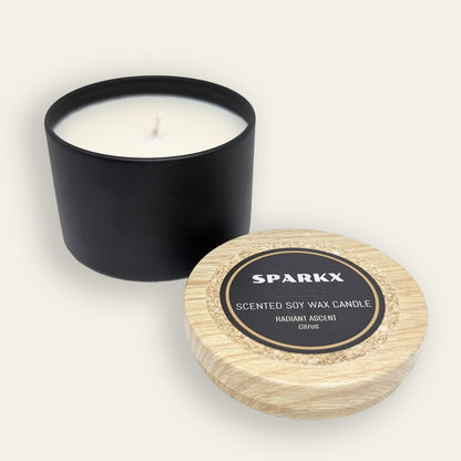 RADIANT ASCENT (YUZU) Scented Soy Candle in Tin