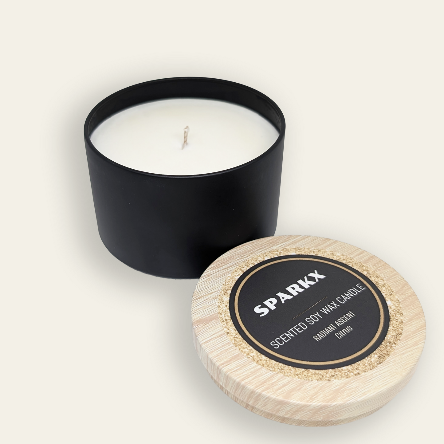 RADIANT ASCENT (YUZU) Scented Soy Candle in Tin