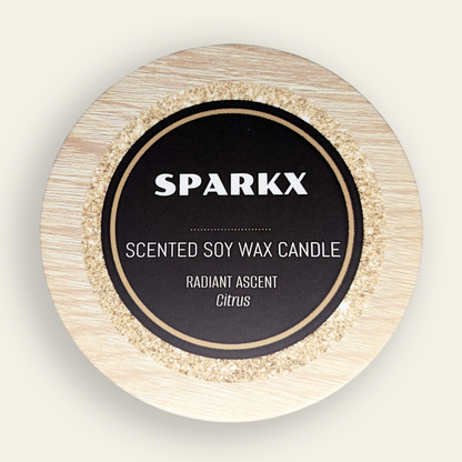 RADIANT ASCENT (YUZU) Scented Soy Candle in Tin
