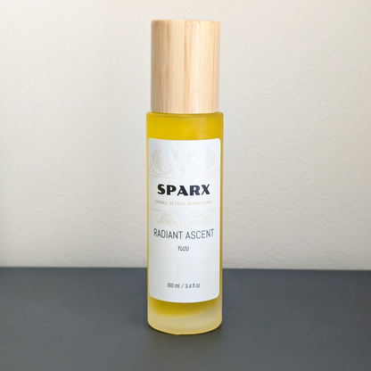 RADIANT ASCENT (YUZU) Perfume Oil (EDP) for hair and skin with Organic Jojoba Oil Base
