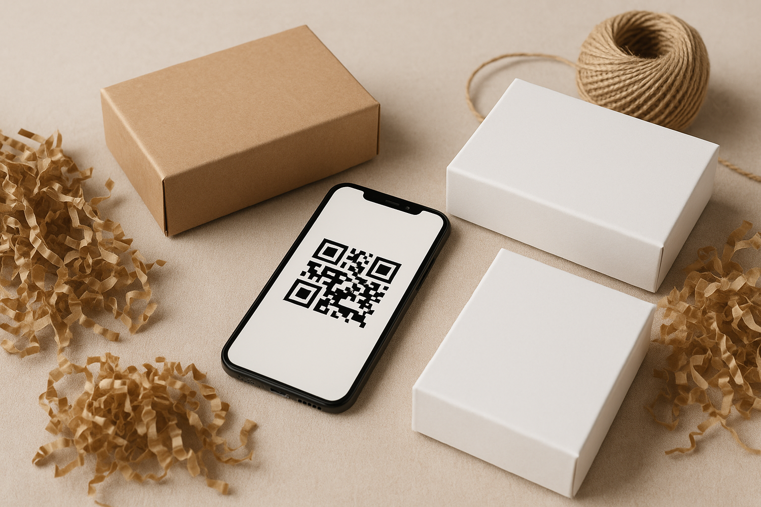 can you keep only the qr code on the phone and remove others from the boxes